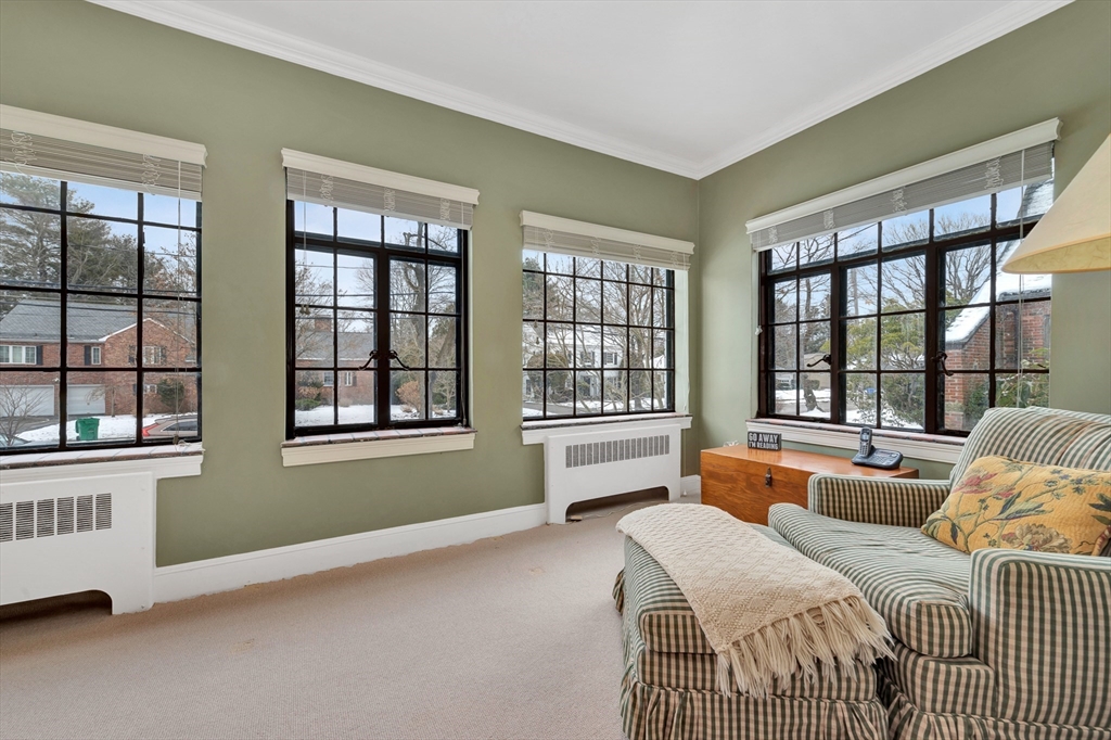 127 Gordon Road Newton, MA 02468 - Photo 6 of 24 a bedroom with a bed and a large window