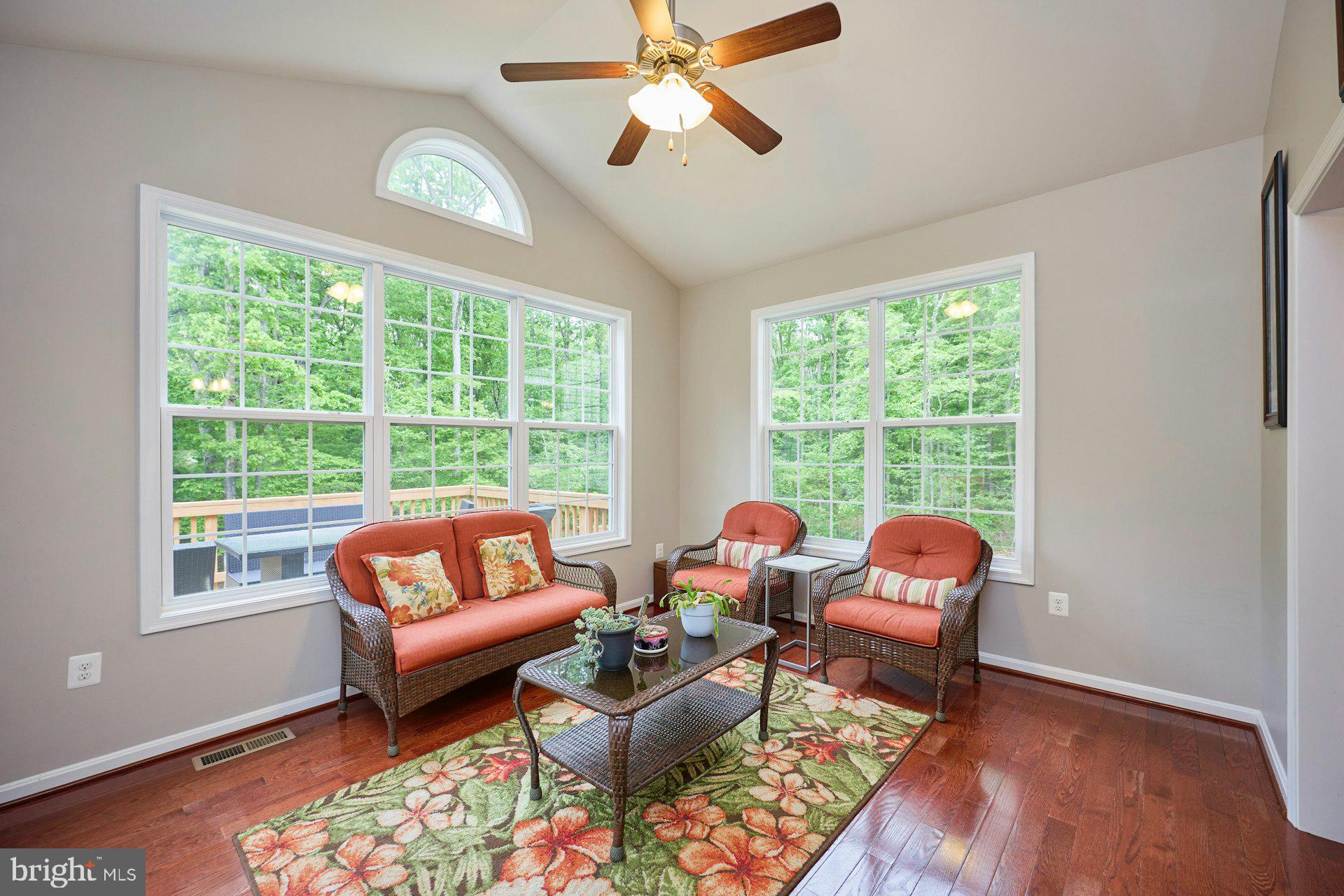 275 Cropp Road Fredericksburg, VA 22406 - Photo 26 of 84 Sun Room w/ Vaulted Ceiling