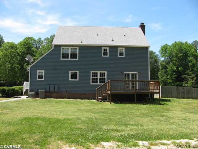 10590 Cedar Ridge Lane Prince George, VA 23875 - Photo 3 of 11 Exterior Back - back of home