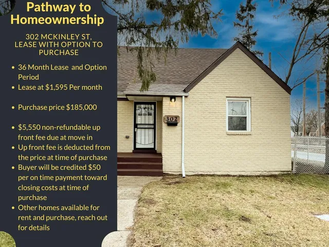 $1,595 | 302 McKinley Street, Gary, IN 46404