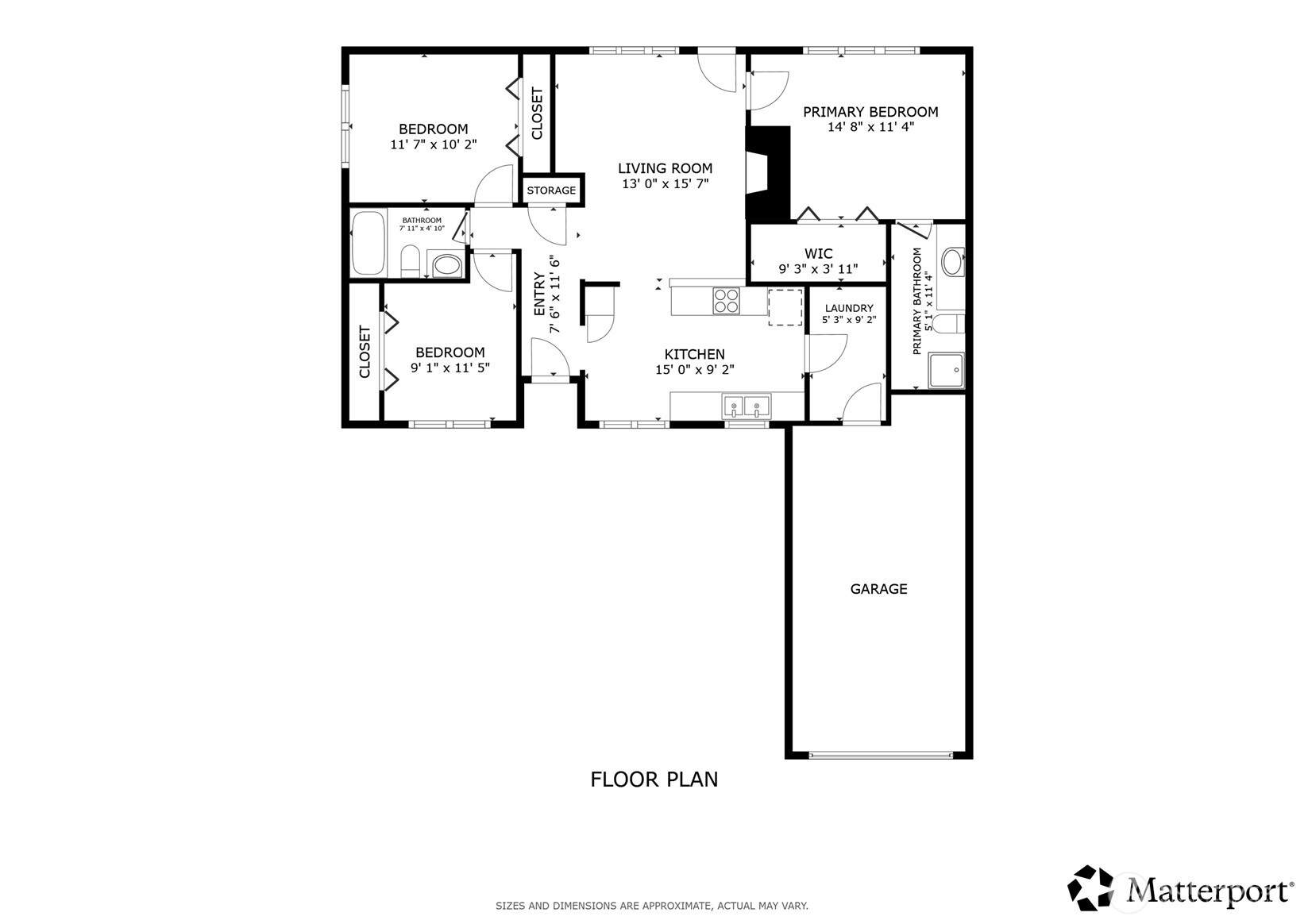 2403 B Street Steilacoom, WA 98388 - Photo 30 of 30 a picture of a floor plan