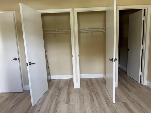 a view of wooden floor