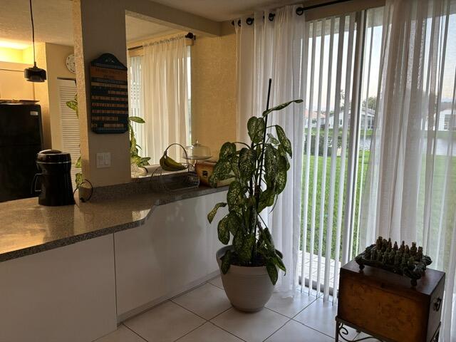 7531 Northwest 86th Terrace, Unit 101 Tamarac, FL 33321 - Photo 12 of 20 a close view of shoes and a potted plant on a counter