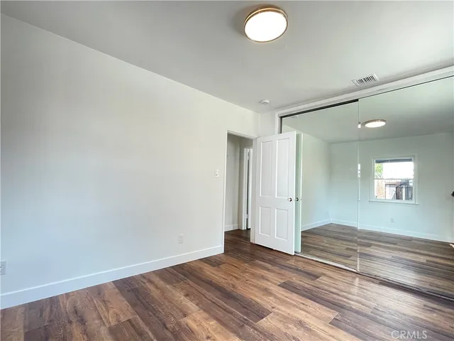 a view of empty room