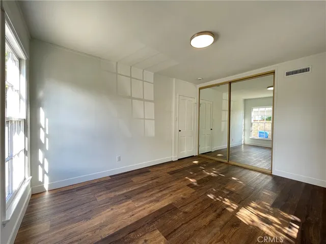 a backyard of a house