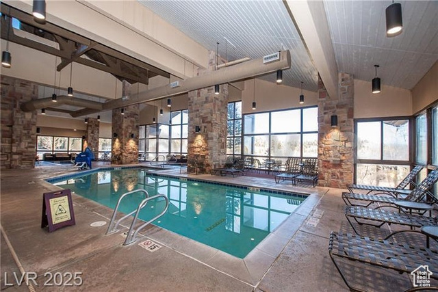 223 Hunter Ridge Drive, Unit E121 Brian Head, UT 84719 - Photo 17 of 35 View of indoor pool