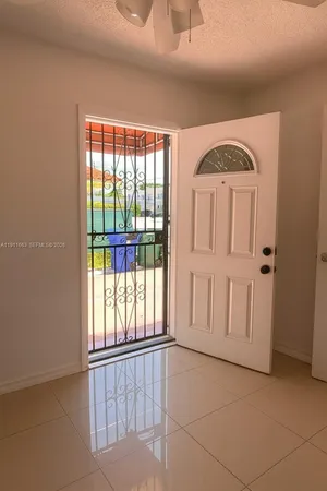 a view of a room and utility room