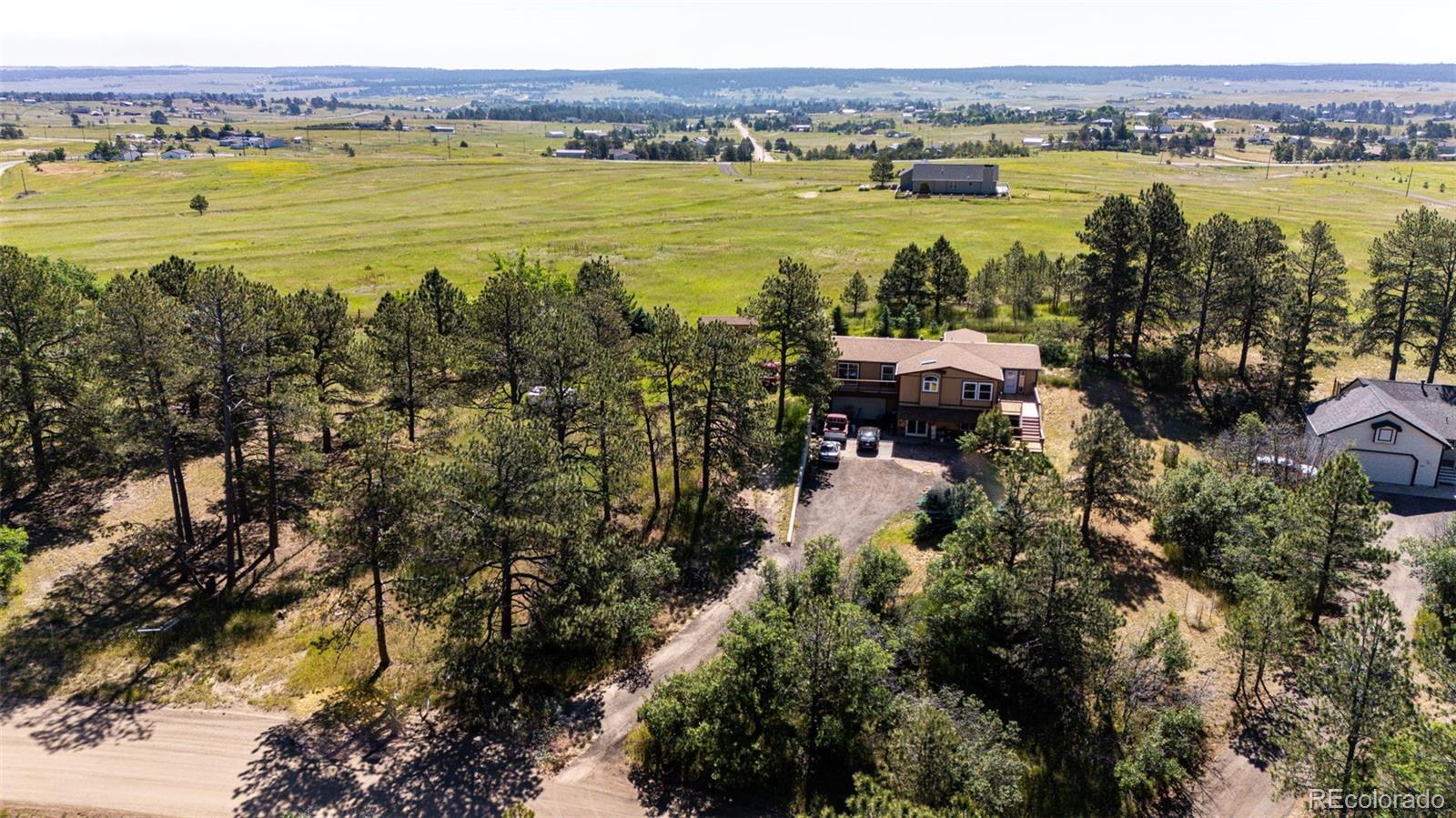 36810 View Ridge Drive Elizabeth, CO 80107 - Photo 6 of 46 a view of a lake with houses in the back