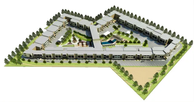 a picture of a lake view