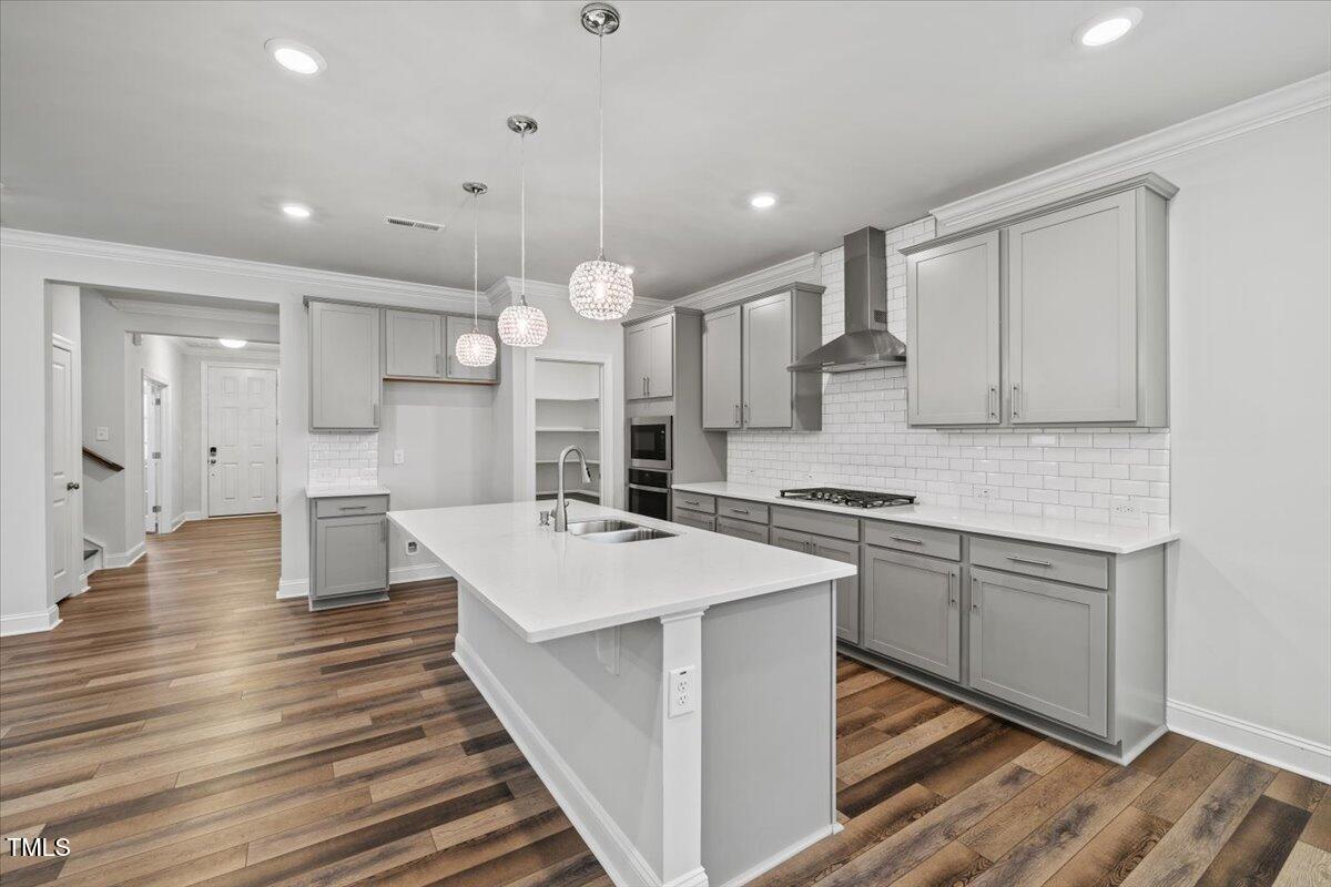 4716 Crescent Square Street, Unit 1314 Raleigh, NC 27616 - Photo 18 of 61 Gourmet Kitchen with Quartz countertops
