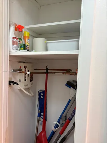 a view of a porch and garden