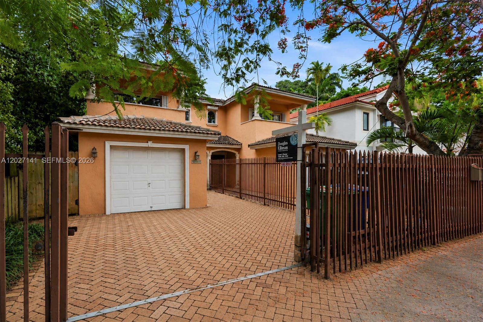 3062 Matilda Street, Unit 2 Miami, FL 33133 - Photo 1 of 32 View from the street, Motorized gate