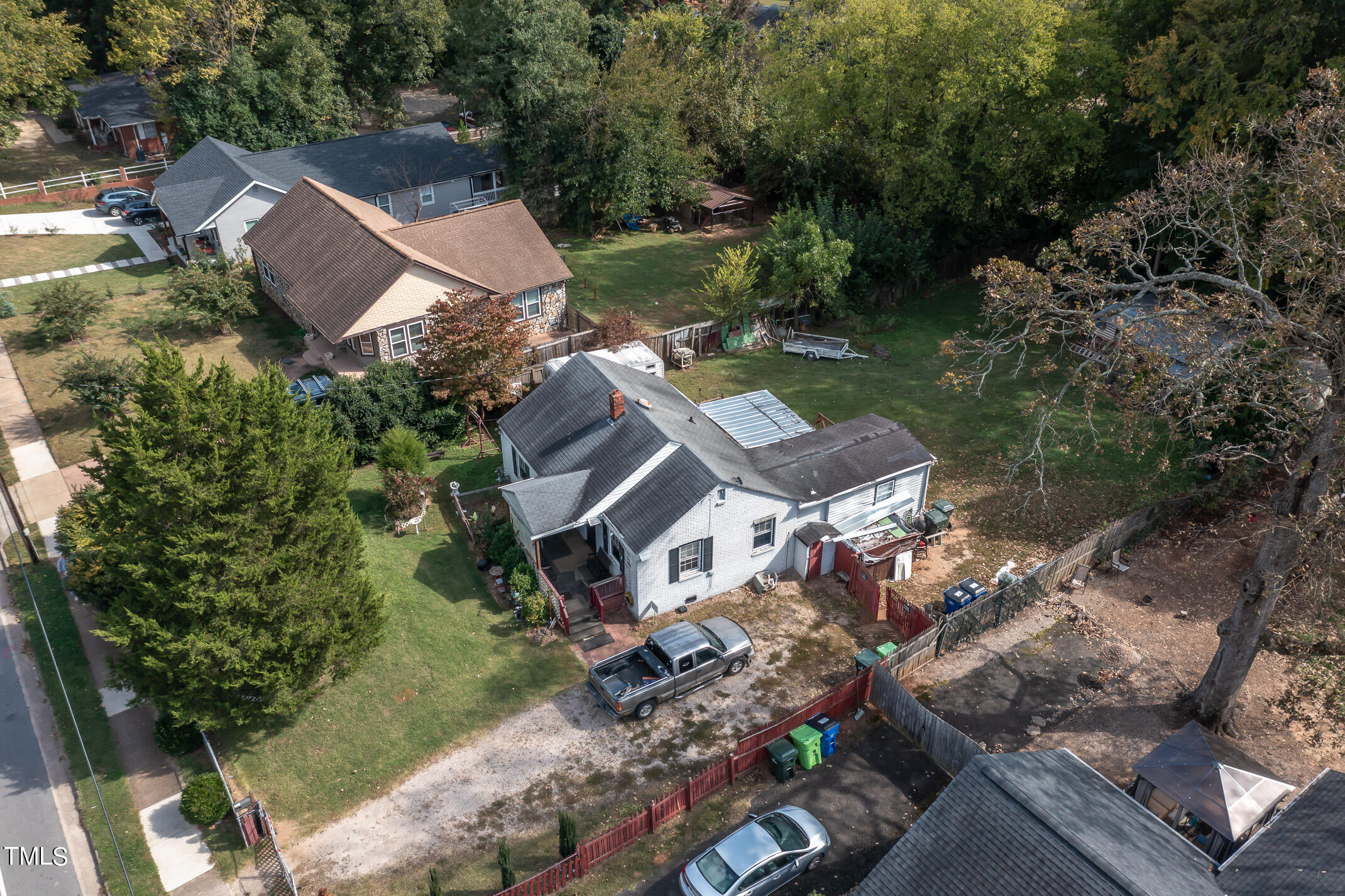 2214 Milburnie Road Raleigh, NC 27610 - Photo 2 of 14 Aerial of Home