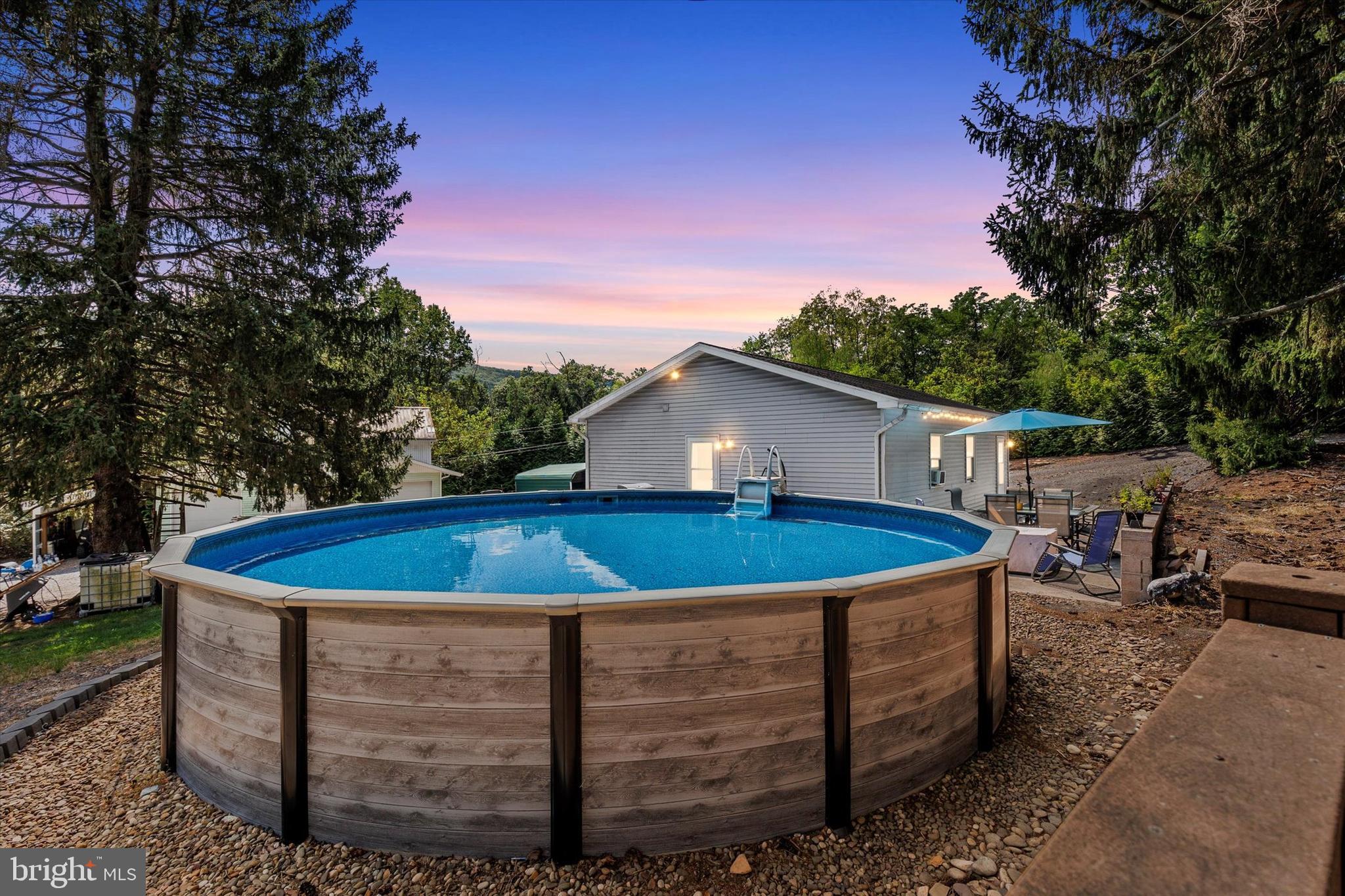 239 Hill Street Lykens, PA 17048 - Photo 18 of 43 a view of outdoor space yard and swimming pool