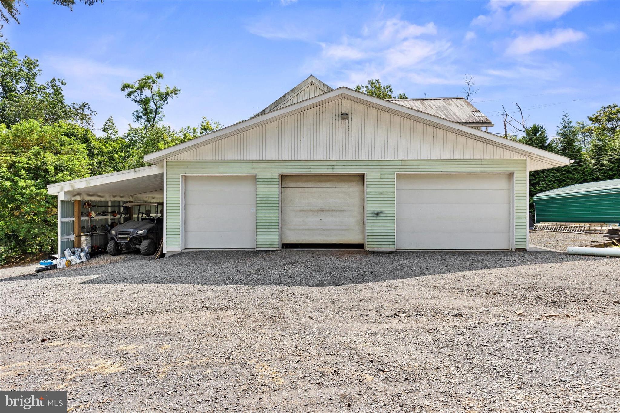 239 Hill Street Lykens, PA 17048 - Photo 23 of 43 a view of garage and a yard