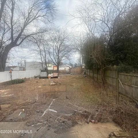 a view of road with trees