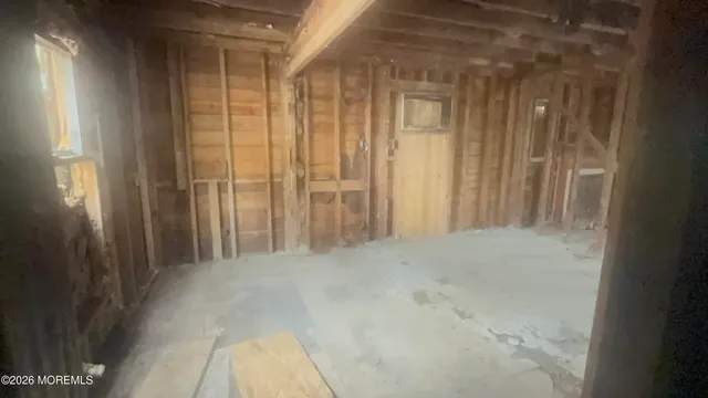 a view of empty room