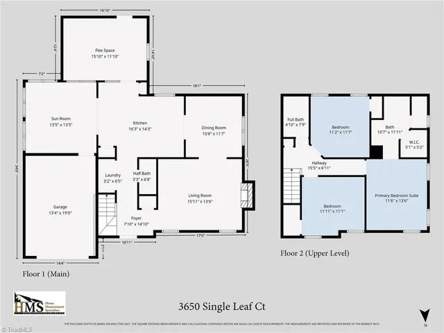 $325,000 | 3650 Single Leaf Court, High Point, NC 27265