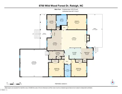 $360,000 | 8700 Wild Wood Forest Drive, Raleigh, NC 27616