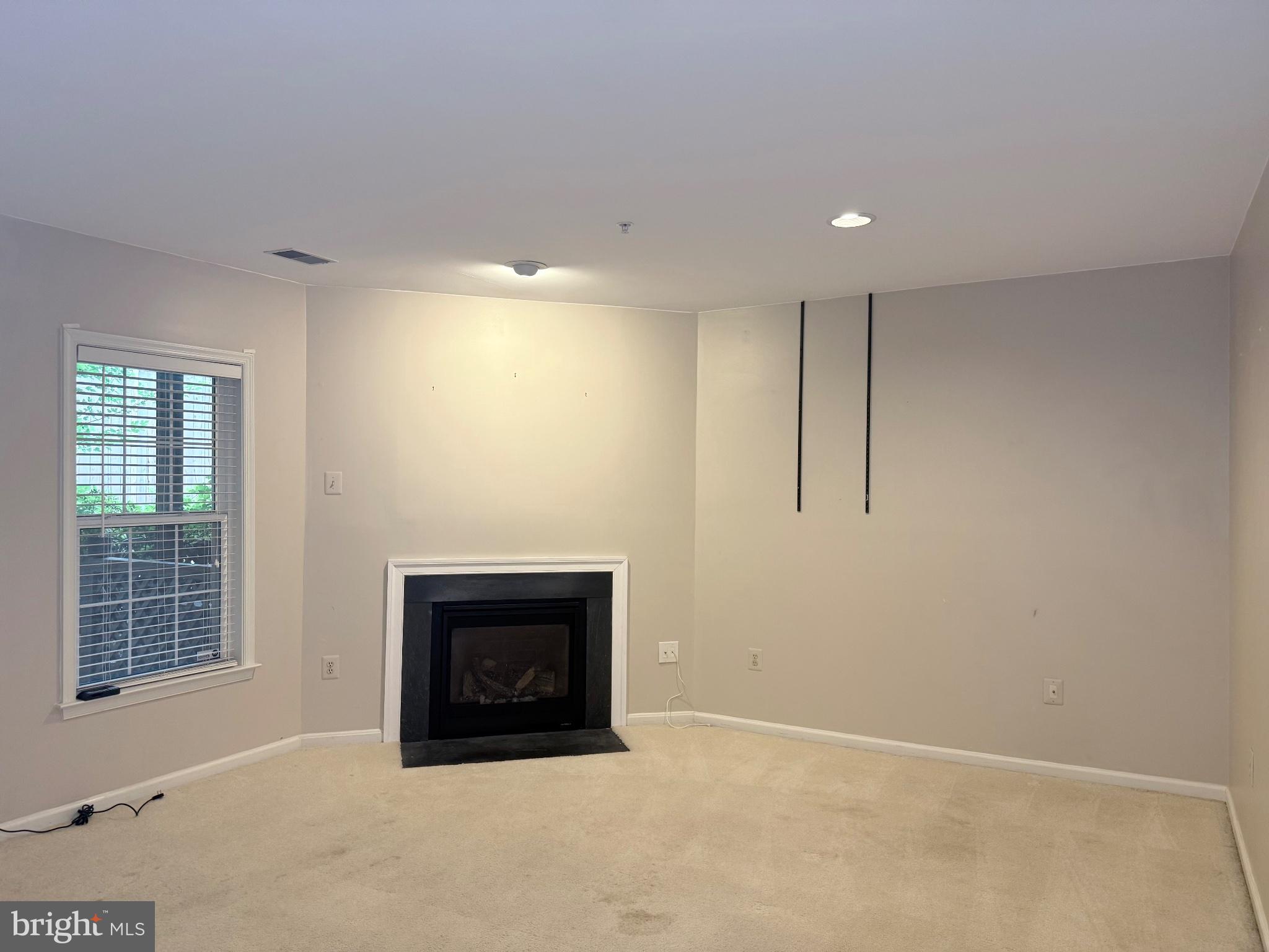 5936 Halpine Road Rockville, MD 20851 - Photo 39 of 44 Lower level area with gas fireplace