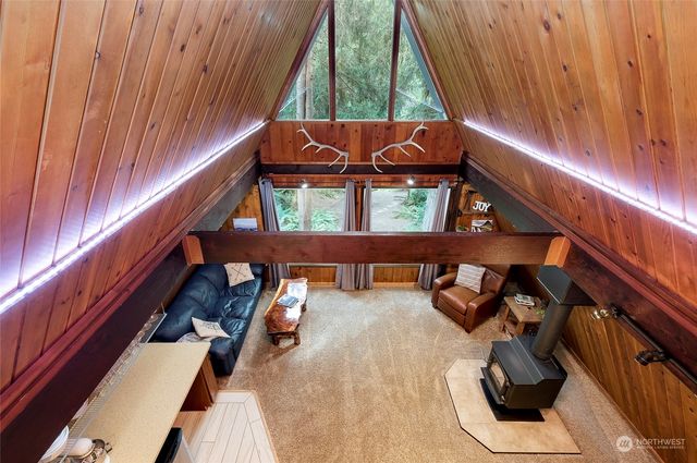 a wooden door in front of a house
