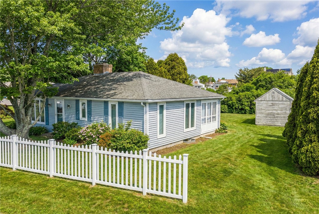 7 Conch Road Narragansett, RI 02882 - Photo 34 of 43 Landscaping has been virtually staged & does not show bulkhead.