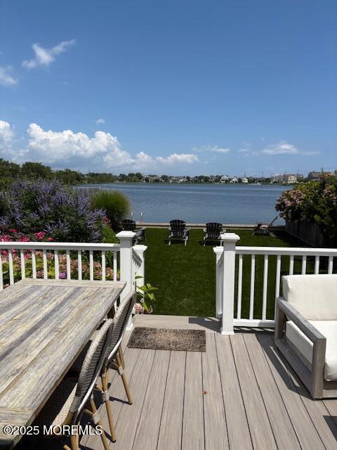 76 Bridge Avenue, Unit REAR COTTAGE Point Pleasant Beach, NJ 08742 - Photo 13 of 13 swimming view of a house with a patio
