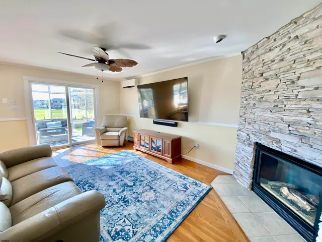 a view of a chairs on a deck