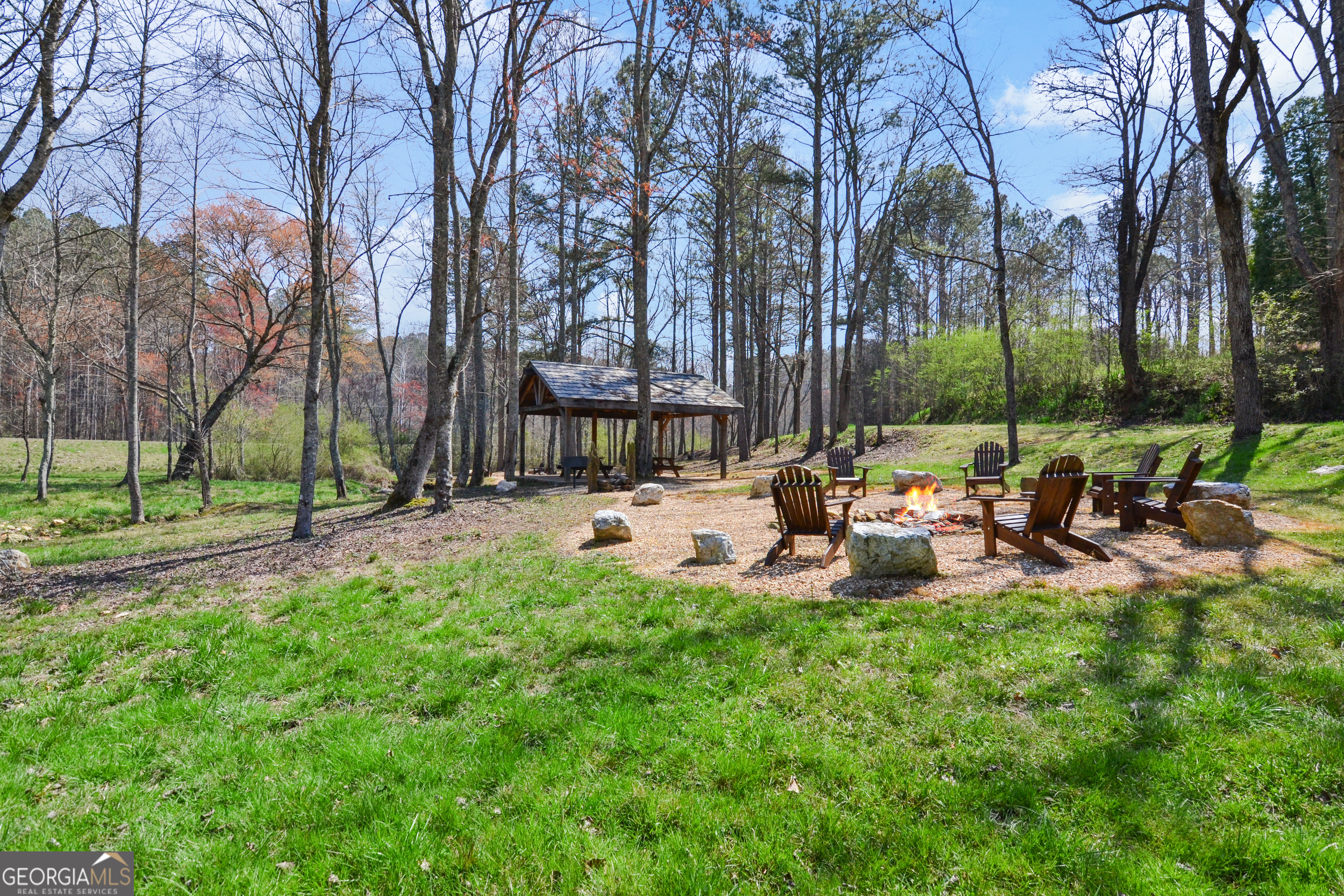 Lot 103 Blalock Mountain Road Talking Rock, GA 30175 - Photo 26 of 31 a view of a park with large trees