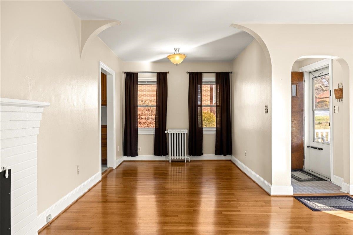1439 Bluestone Street Harrisonburg, VA 22801 - Photo 9 of 34 wooden view of lobby with windows and wooden floor