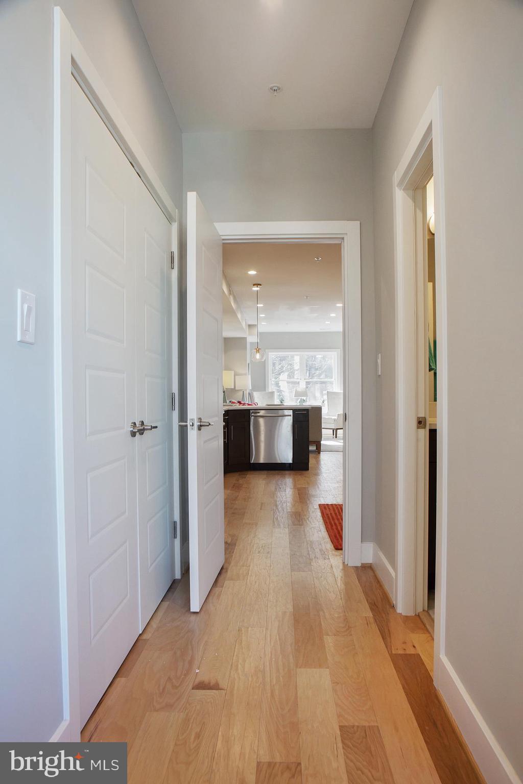 614 I Street Northeast, Unit 2 Washington, DC 20002 - Photo 14 of 48 Hallway to Bedroom