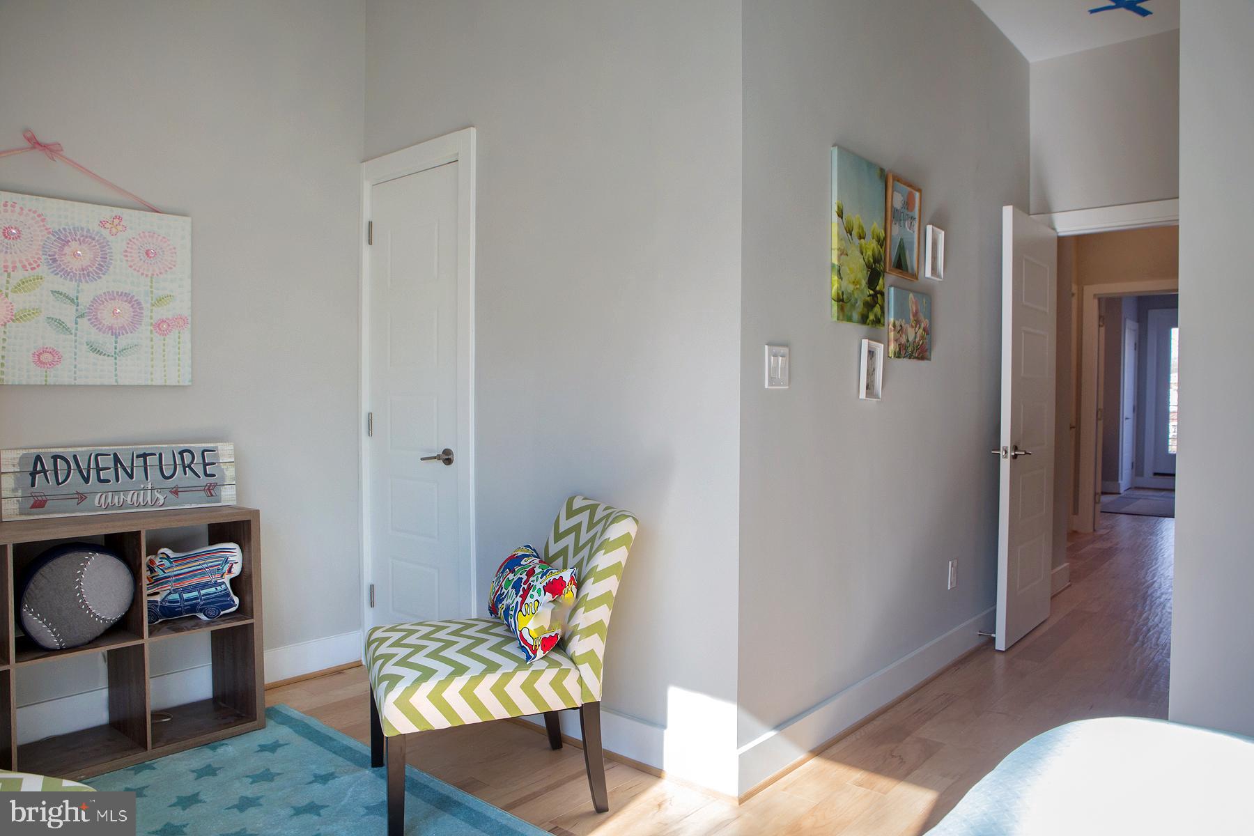 614 I Street Northeast, Unit 2 Washington, DC 20002 - Photo 31 of 48 Up Floor Front Bedroom #3 Master