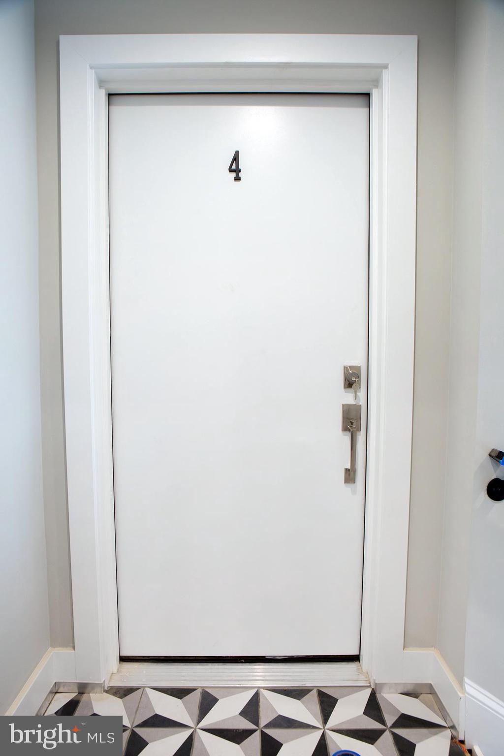 614 I Street Northeast, Unit 2 Washington, DC 20002 - Photo 37 of 48 Front Door to Unit