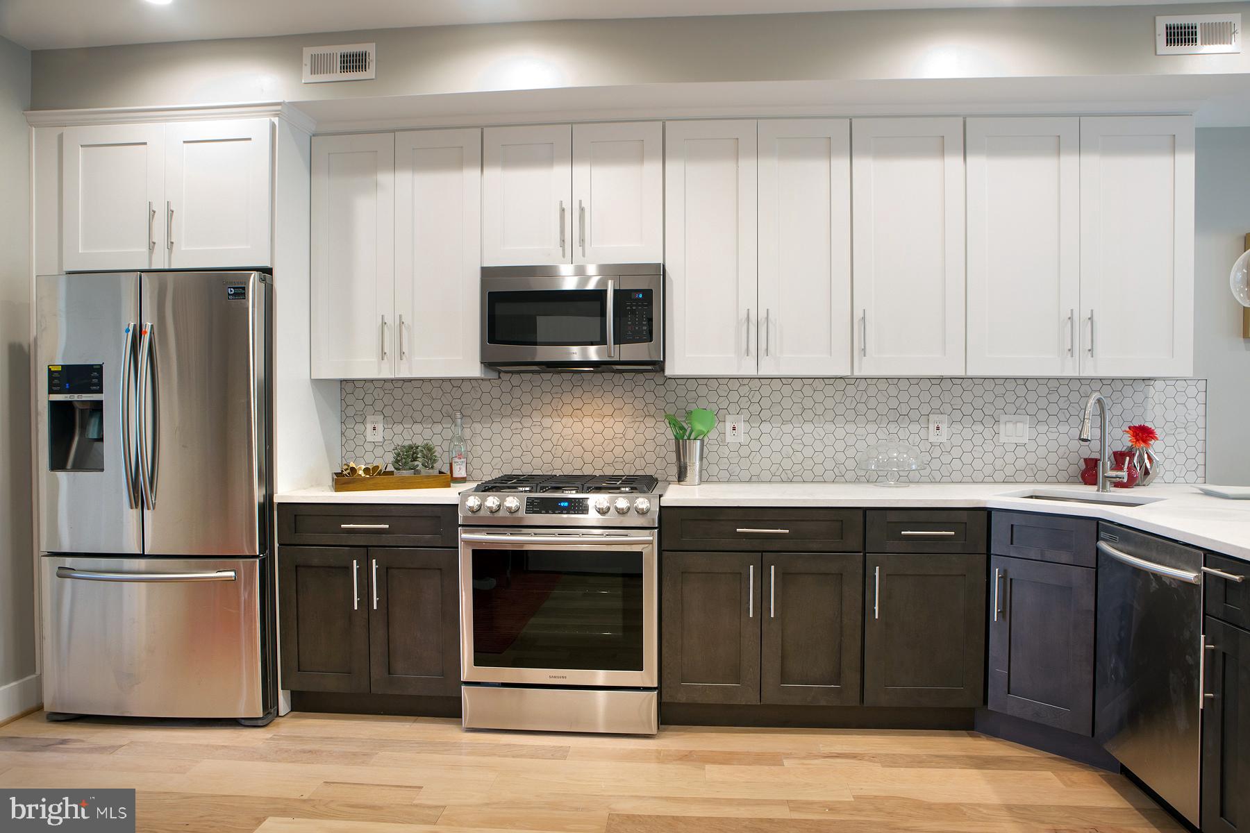 614 I Street Northeast, Unit 2 Washington, DC 20002 - Photo 9 of 48 Kitchen - Stone, Stainless All NEW