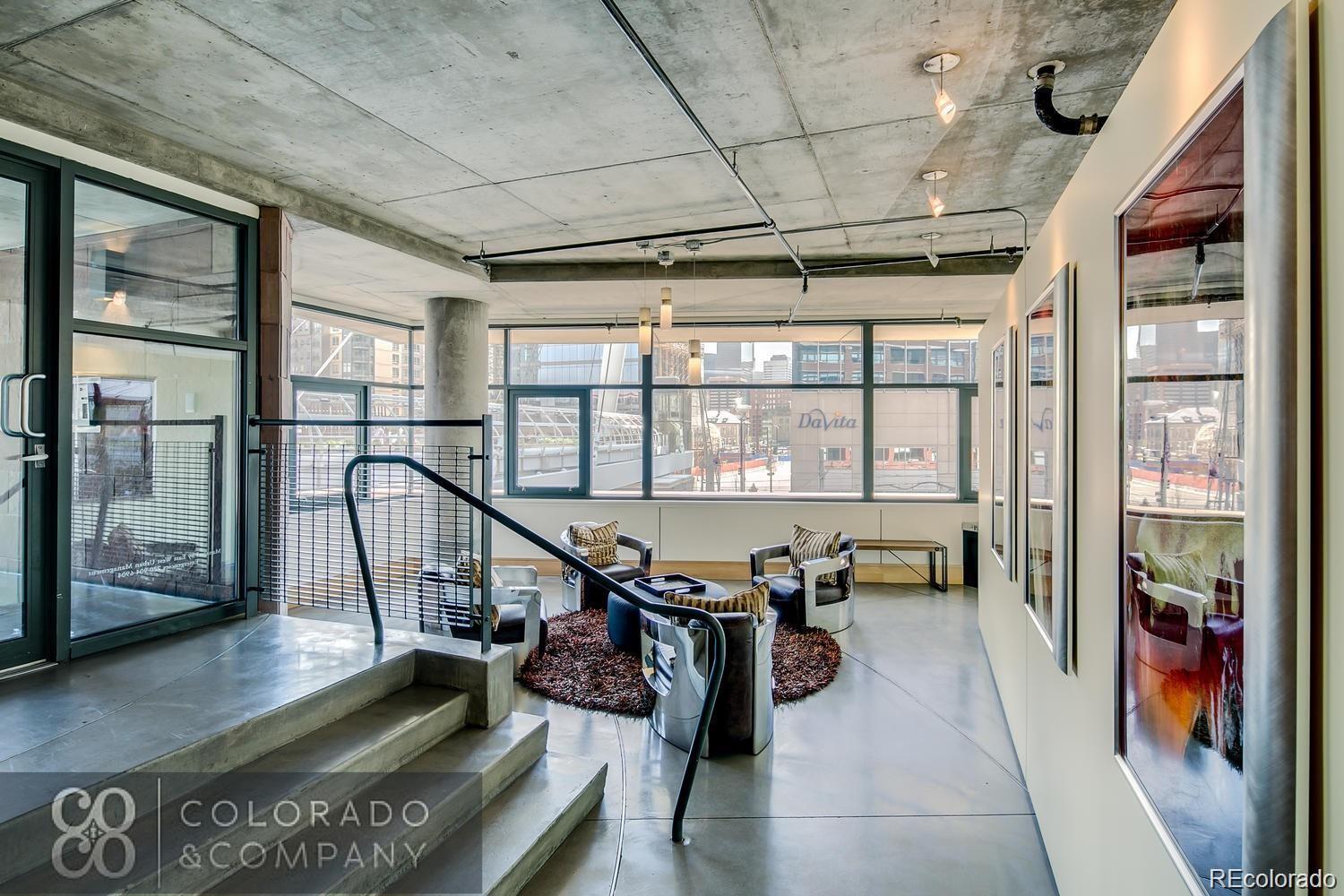 2100 16th St Mall, Unit 604 Denver, CO 80202 - Photo 18 of 20 a view of a living room and entryway