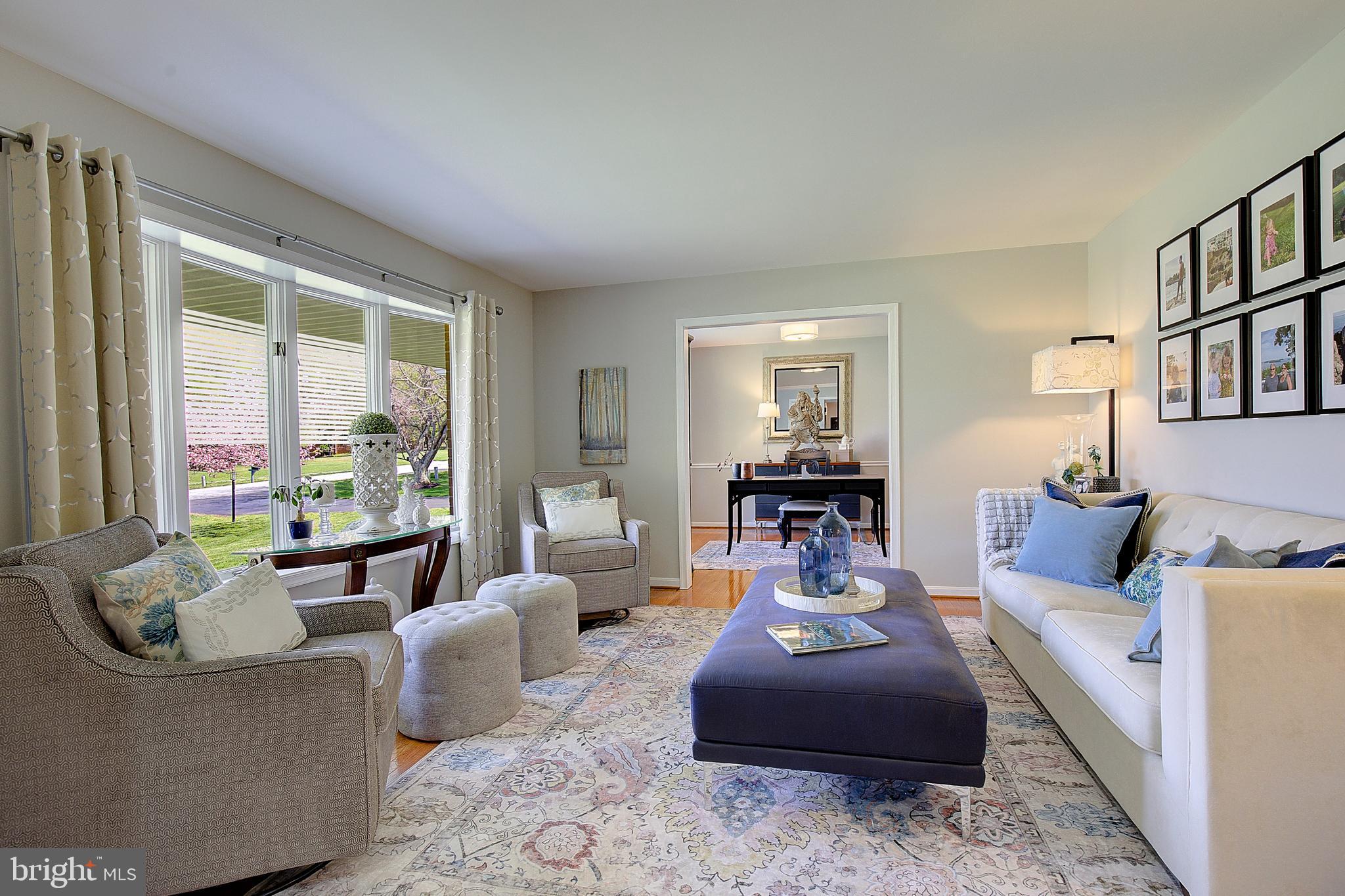 3050 Hickory Ridge Road Dunkirk, MD 20754 - Photo 10 of 78 a living room with furniture and a large window