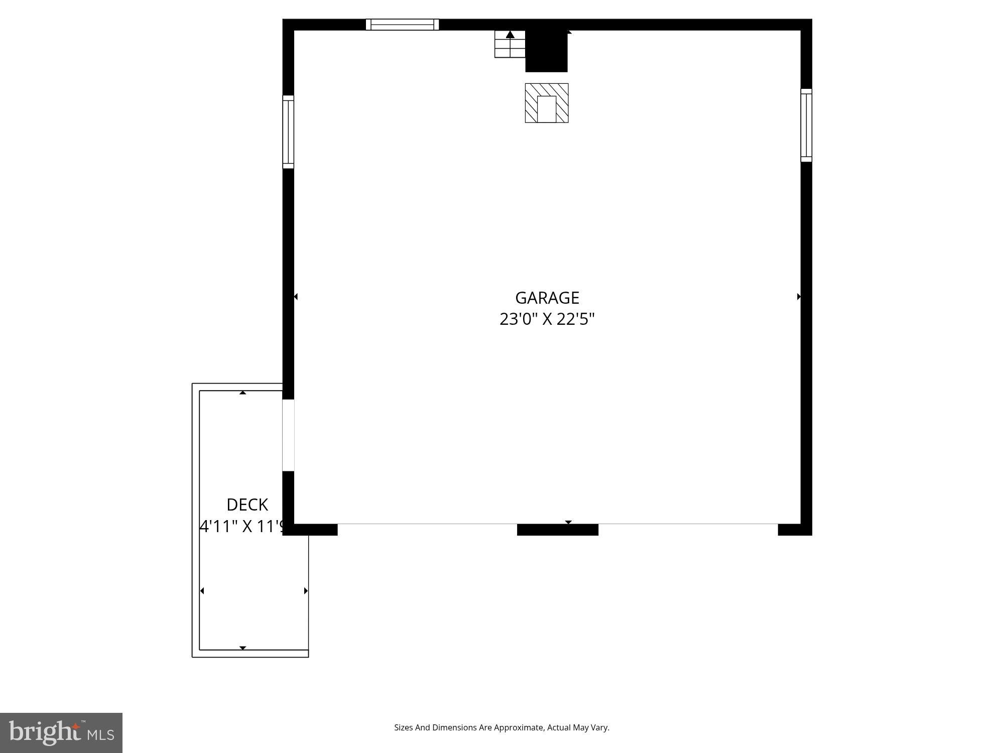 7049 Mink Hollow Road Highland, MD 20777 - Photo 70 of 72 Garage floorplan - main