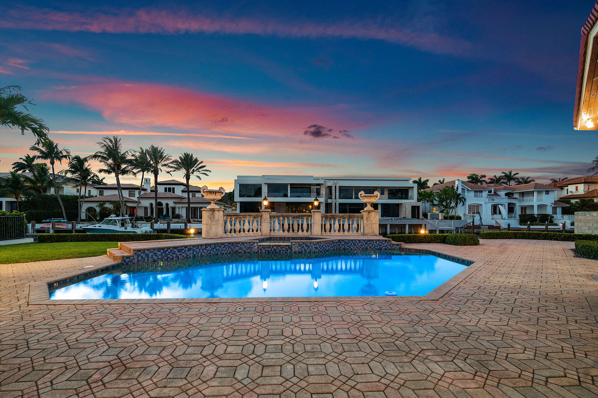 159 Coconut Palm Road Boca Raton, FL 33432 - Photo 46 of 59 159_W_Coconut_Palm_Road_Dusk_05