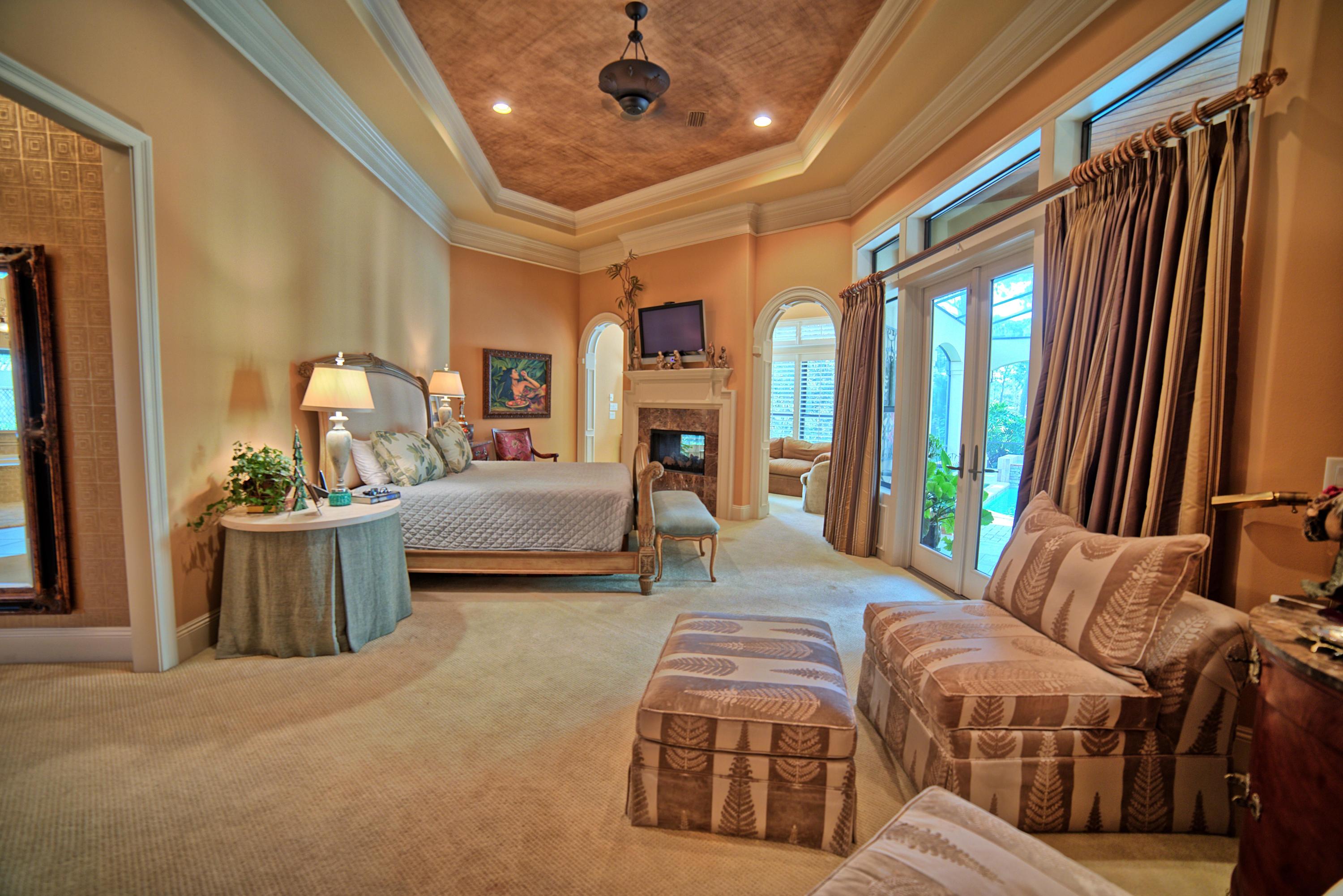 3594 Preserve Lane Miramar Beach, FL 32550 - Photo 14 of 35 a bedroom with furniture and a large window