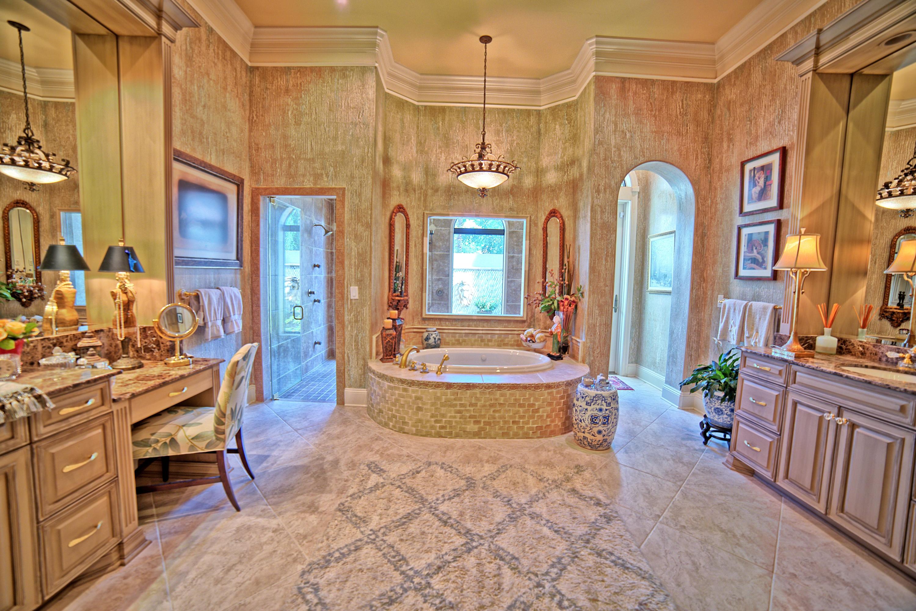 3594 Preserve Lane Miramar Beach, FL 32550 - Photo 18 of 35 a view of a entryway with furniture and chandelier
