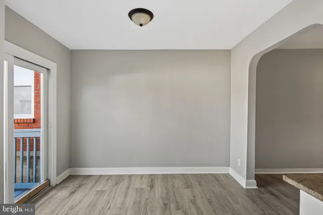 a balcony with city view