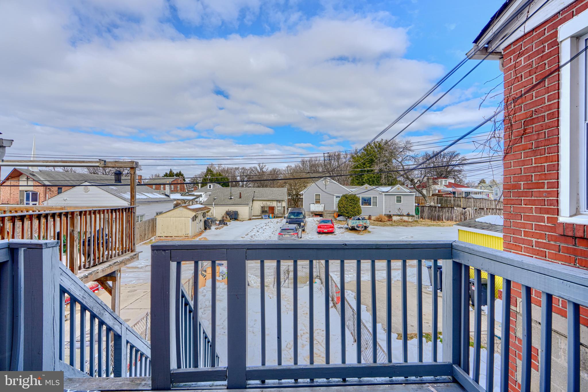 165 Hampshire Road Essex, MD 21221 - Photo 34 of 40 a view of city from a balcony