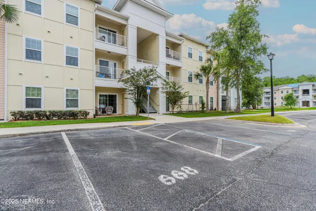 a view of a volley ball court