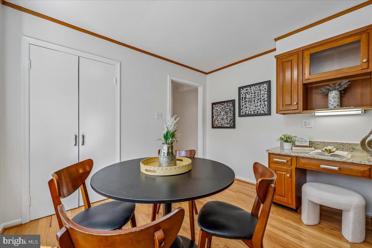 15012 Redgate Drive Silver Spring, MD 20905 - Photo 13 of 53 Desk Area and Pantry in the Breakfast Room
