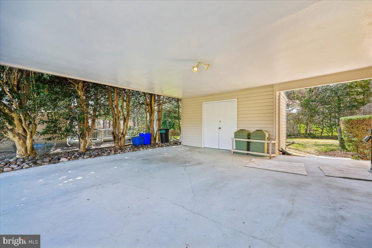 15012 Redgate Drive Silver Spring, MD 20905 - Photo 45 of 53 Carport with an Attached Shed