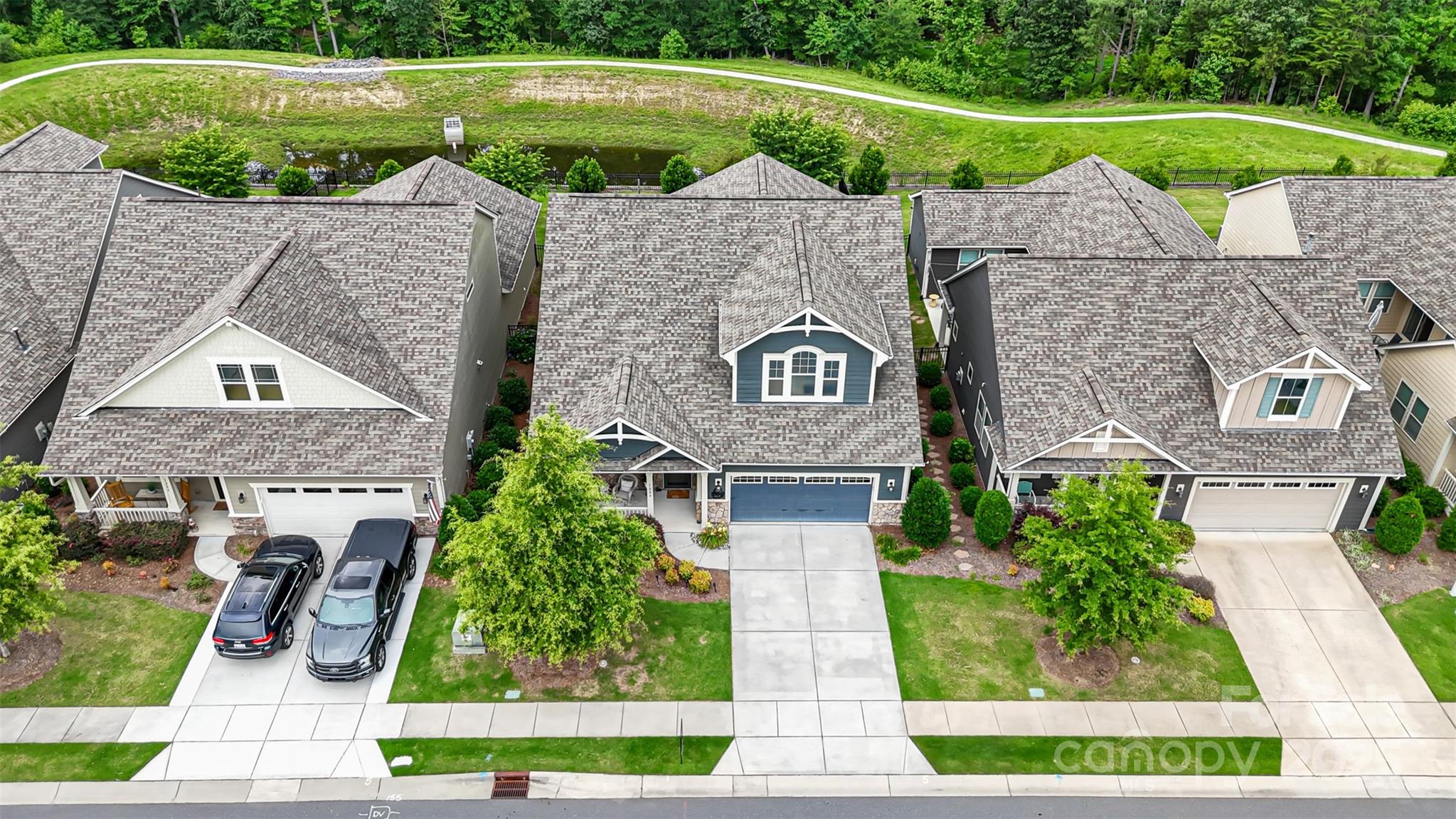 1284 Independence Street Fort Mill, SC 29708 - Photo 31 of 34 a aerial view of a house with garden