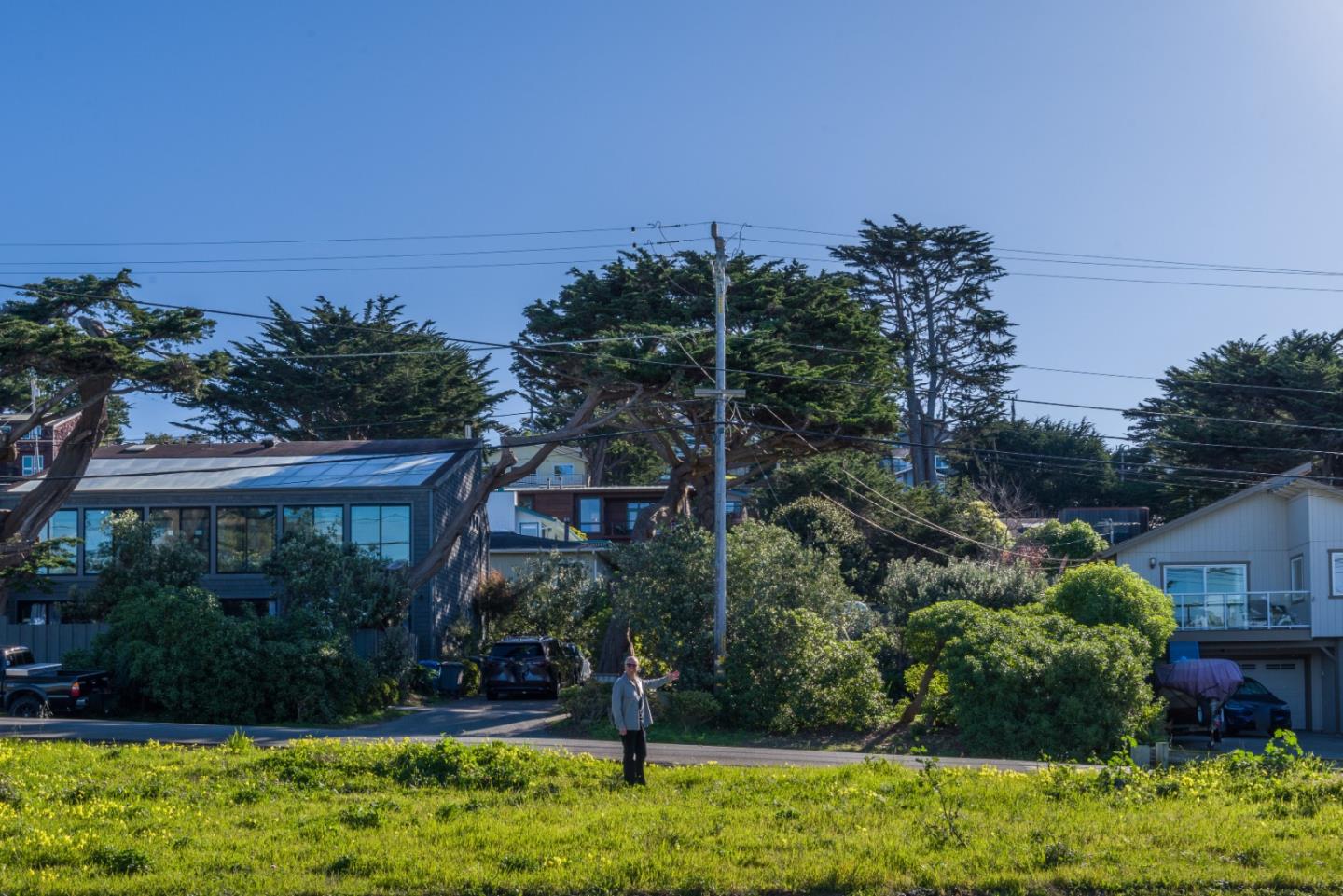 0 Main Montara, CA 94037 - Photo 1 of 12 a front view of a house with a yard