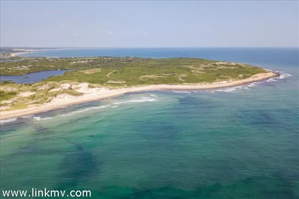 a view of an ocean and beach