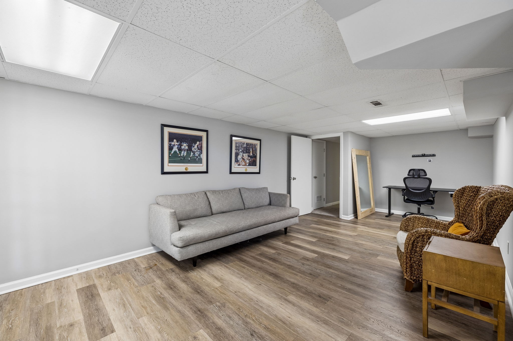 1326 Shahan Road Pleasant View, TN 37146 - Photo 26 of 41 a living room with furniture and a wooden floor