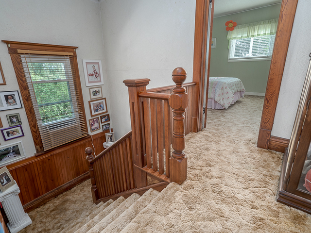 17447 West 2000N Road Reddick, IL 60961 - Photo 22 of 37 a view of a hallway with windows and stairs